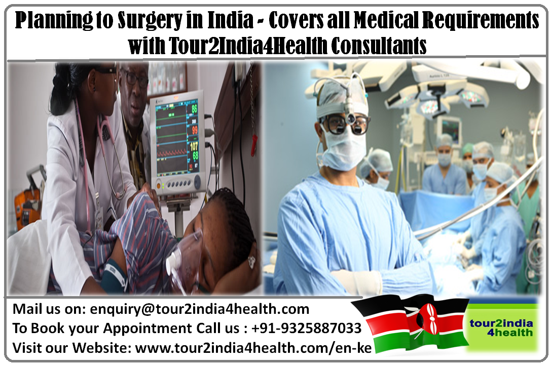 Tour2India4Health Consultants that assists the African citizens to plan the best price surgery in India